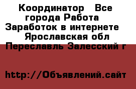 ONLINE Координатор - Все города Работа » Заработок в интернете   . Ярославская обл.,Переславль-Залесский г.